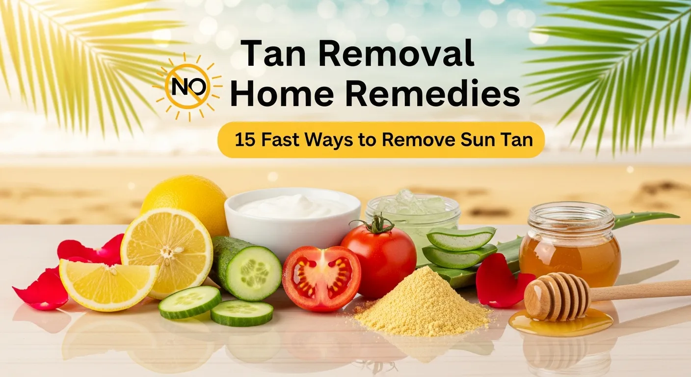 Tan Removal Home Remedies